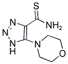 5-MORPHOLIN-4-YL-1H-1,2,3-TRIAZOLE-4-CARBOTHIOAMIDE Struktur