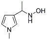 N-[1-(1-METHYL-1H-PYRROL-3-YL)-ETHYL]-HYDROXYLAMINE Struktur