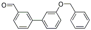 3'-(BENZYLOXY)[1,1'-BIPHENYL]-3-CARBALDEHYDE Struktur