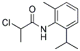 2-CHLORO-N-(2-ISOPROPYL-6-METHYLPHENYL)PROPANAMIDE Struktur