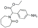 (4-AMINO-PHENYL)-(2-OXO-AZEPAN-1-YL)-ACETIC ACID ETHYL ESTER Struktur