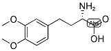 (S)-2-AMINO-4-(3,4-DIMETHOXY-PHENYL)-BUTYRIC ACID Struktur