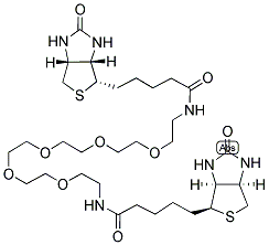 1,17-BISBIOTINYLAMINO-3,6,9,12,15-PENTAOXAHEPTADECANE Struktur