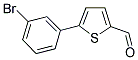 5-(3-BROMO-PHENYL)-THIOPHENE-2-CARBALDEHYDE Struktur