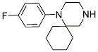 1-(4-FLUOROPHENYL)-1,4-DIAZASPIRO[5.5]UNDECANE Struktur