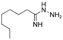 1-(IMINO-HYDRAZINO-METHYL)HEPTANE Struktur