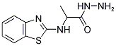 2-(1,3-BENZOTHIAZOL-2-YLAMINO)PROPANOHYDRAZIDE Struktur