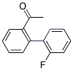 1-(2'-FLUORO[1,1'-BIPHENYL]-2-YL)ETHANONE Struktur