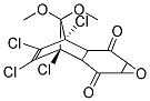 1,9,10,11-TETRACHLORO-12,12-DIMETHOXY-5-OXATETRACYCLO[7.2.1.0(2,8).0(4,6)]DODEC-10-ENE-3,7-DIONE Struktur