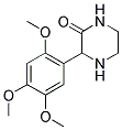 3-(2,4,5-TRIMETHOXY-PHENYL)-PIPERAZIN-2-ONE Struktur