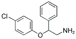 2-(4-CHLORO-PHENOXY)-2-PHENYL-ETHYLAMINE Struktur