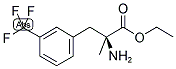 (S)-2-AMINO-2-METHYL-3-(3-TRIFLUOROMETHYL-PHENYL)-PROPIONIC ACID ETHYL ESTER Struktur