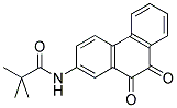 N-(9,10-DIOXO-9,10-DIHYDRO-PHENANTHREN-2-YL)-2,2-DIMETHYL-PROPIONAMIDE Struktur