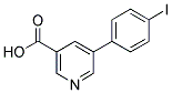 5-(4-IODOPHENYL)NICOTINIC ACID Struktur