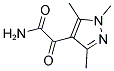 2-OXO-2-(1,3,5-TRIMETHYL-1H-PYRAZOL-4-YL)ACETAMIDE Struktur