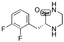 (R)-3-(2,3-DIFLUORO-BENZYL)-PIPERAZIN-2-ONE Struktur