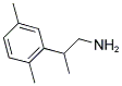 2-(2,5-DIMETHYLPHENYL)PROPAN-1-AMINE Struktur