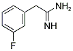 2-(3-FLUORO-PHENYL)-ACETAMIDINE Struktur