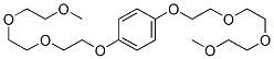 1,4-BIS(1,4,7,10-TETRAOXAUNDECYL)BENZENE Struktur