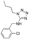 1-BUTYL-N-(2-CHLOROBENZYL)-1H-TETRAZOL-5-AMINE Struktur