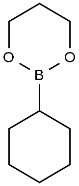 (1,3,2-DIOXABORINAN-2-YL) CYCLOHEXANE Struktur