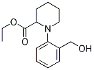 1-(2-HYDROXYMETHYL-PHENYL)-PIPERIDINE-2-CARBOXYLIC ACID ETHYL ESTER Struktur