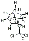 4-(TRICHLOROMETHYL)-5-OXAHEXACYCLO[5.4.1.0(2,6).0(3,10).0(4,8).0(9,12)]DODECANE Struktur