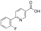 6-(2-FLUOROPHENYL)NICOTINIC ACID Struktur