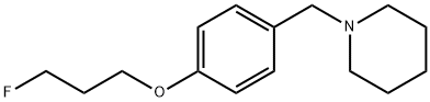 1-[4-(3-FLUOROPROPOXY)BENZYL]PIPERIDINE Struktur