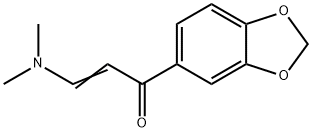 1-(1,3-BENZODIOXOL-5-YL)-3-(DIMETHYLAMINO)-2-PROPEN-1-ONE Struktur