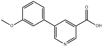 5-(3-METHOXYPHENYL)NICOTINIC ACID Struktur