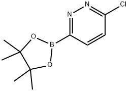 6-CHLOROPYRIDAZINE-3-BORONIC ACID PINACOL ESTER Struktur