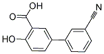 3'-CYANO-4-HYDROXY[1,1'-BIPHENYL]-3-CARBOXYLIC ACID Struktur