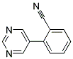 2-(5-PYRIMIDINYL)BENZONITRILE Struktur