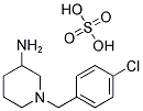 1-(4-CHLOROBENZYL)PIPERIDIN-3-AMINESULFATE Struktur