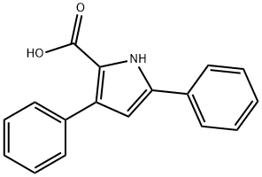 3,5-DIPHENYL-1H-PYRROLE-2-CARBOXYLIC ACID Struktur