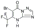 6-BROMO-5-(TRIFLUOROMETHYL)[1,2,4]TRIAZOLO[1,5-A]PYRIMIDIN-7(4H)-ONE Struktur