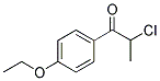 2-CHLORO-1-(4-ETHOXYPHENYL)PROPAN-1-ONE Struktur