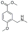 METHYL 4-METHOXY-3-[(METHYLAMINO)METHYL]BENZOATE Struktur