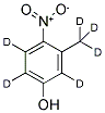 3-METHYL-D3-4-NITROPHENOL-2,5,6-D3 Struktur