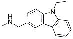 1-(9-ETHYL-9H-CARBAZOL-3-YL)-N-METHYLMETHANAMINE Struktur