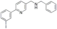 N-BENZYL-1-[6-(3-IODOPHENYL)PYRIDIN-3-YL]METHANAMINE Struktur