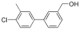 (4'-CHLORO-3'-METHYLBIPHENYL-3-YL)-METHANOL Struktur