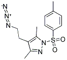 4-(2-AZIDOETHYL)-3,5-DIMETHYL-1-(P-TOLUENESULFONYL)PYRAZOLE Struktur