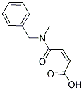 (2Z)-4-[BENZYL(METHYL)AMINO]-4-OXOBUT-2-ENOIC ACID Struktur