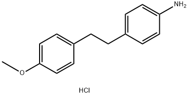 (4-[2-(4-METHOXYPHENYL)ETHYL]PHENYL)AMINEHYDROCHLORIDE Struktur