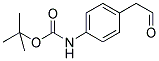 [4-(2-OXO-ETHYL)-PHENYL]-CARBAMIC ACID TERT-BUTYL ESTER Struktur