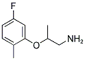 2-(5-FLUORO-2-METHYL-PHENOXY)-PROPYLAMINE Struktur