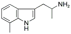 1-METHYL-2-(7-METHYL-1H-INDOL-3-YL)-ETHYLAMINE Struktur