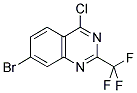 7-BROMO-4-CHLORO-2-TRIFLUOROMETHYL-QUINAZOLINE Struktur